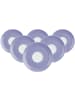 Seltmann Weiden 6er Set Kombiuntertassen Liberty Pure Colors ø 16 cm in Grape Purple