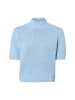 Someday Strickshirt Tavery Detail in hellblau - 0001
