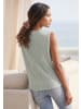 Vivance by Lascana Tanktop in salbeigrün meliert