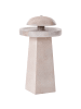 Beliani Gartenbrunnen HUNLEN in Beige - (W) 49 x (H) 89 x (L) 49 cm