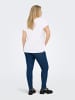 ONLY Carmakoma T-shirt in Bright White