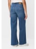 Camel Active 5-Pocket Jeans mit weitem Bein in Mittelblau