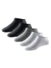 Schiesser Socken 5er Pack in Schwarz/Weiß/Grau