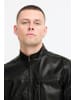 BLEND Lederjacke BHELON in Schwarz