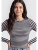 myMo Women Longsleeve in Beige Navy