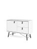 ebuy24 Sideboard Rye Weiß 102 x 40 cm