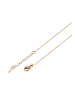 faina Women Pendant Necklace in Rose Gold Navy
