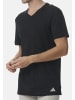 Adidas Sportswear Unterhemd / Shirt Kurzarm Active Core Cotton in Schwarz