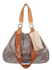 Fritzi aus Preußen Shopper Izzy Medium Limited Painted Straw in Nut
