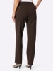 WITT WEIDEN Stoff-Hose in schoko