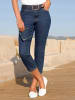 WITT WEIDEN 7/8-Jeans in blue-stone-washed
