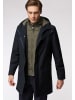 Roy Robson Kurzmantel TECHNO-COAT - kontrastfarbene Innenweste in DARK BLUE