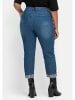 sheego Gerade Jeans in 7/8-Länge in dark blue Denim