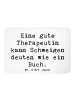 Mr. & Mrs. Panda Magnet Spruch Therapeutin Weisheit mit Spruch in Weiß