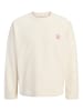 Jack & Jones Sweatshirt in Antique White