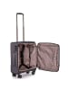 Stratic Bendigo Light + 4 Rollen Kabinentrolley 54 cm mit Dehnfalte black