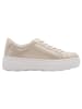 Tamaris WIDE FIT Sneaker in BEIGE GLAM