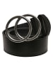 Urban Classics Belt in black/silver
