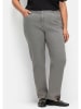 sheego Gerade Jeans in grey Denim