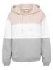 Urban Classics Sweat & Fleece - Hoodies in light rose/white/grey