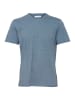 CASUAL FRIDAY Rundhals Basic T-Shirt Meliert CFThor in Blau