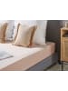 Beliani Bettlaken HOFUF in Beige - (W) 140 x (H) 25 x (L) 200 cm