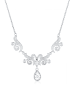 Elli Halskette 925 Sterling Silber Ornament in Weiß