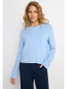 LASCANA Strickpullover in himmelblau