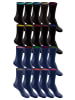 H.I.S Socken in 10x schwarz, 10x marine