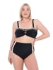 Ulla Popken Bikini in schwarz