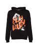 Roberto Geissini Play It Loud Hoodie Schwarz Orange