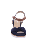 Tom Tailor Keilsandalette in blau