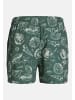 Jack & Jones Bade-Shorts 'Maui' in grün