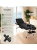 tectake 3 Zonen Massageliege-Set  210 x 95 x 89 cm, schwarz