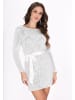 faina Women Dress in Silver