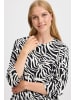 Fransa T-shirt FRFLORA Regular fit in Black Birch AOP AO24 02C
