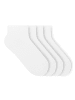 von Jungfeld Sneaker Socken ESSENTIALS in Pure White