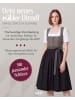 Nübler Midi Dirndl Grace in Schwarz