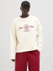 Jack & Jones Sweatshirt in Antique White