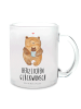Mr. & Mrs. Panda Pott Bär Baby mit Spruch in Transparent