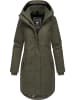 ragwear Wintermantel Jannisa Coat in Dark Olive