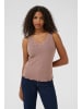 Kaffe Bluse ärmellos KAjenna Regular fit in Deep Taupe