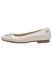 Tamaris COMFORT Ballerina in CREAM PATEN