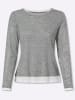 Heine Langarm-Shirt in grau-meliert