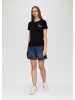 QS T-Shirt in 99D0_schwarz