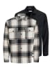 Jack & Jones Hemdjacke / Overshirt Charge in Beige / schwarz