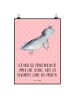 Mr. & Mrs. Panda Poster Axolotl Schwimmen mit Spruch in Rot Pastell