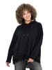 Ulla Popken Sweatshirt in schwarz