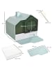 Pawhut Katzentoilette 47L x 45B x 42H cm