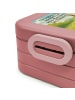 Mr. & Mrs. Panda Snackbox Einhorn Katze Design mit Spruch in Rot Pastell